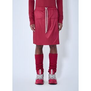 Moncler + Rick Owens Men Drawstring Midi Kilt Shorts